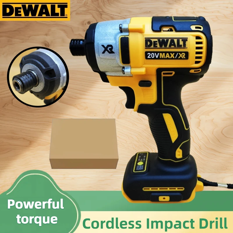 Dewalt DCF887 - Atornillador eléctrico sin escobillas, taladro percutor eléctrico para batería Dewalt de 20 V (sin batería)