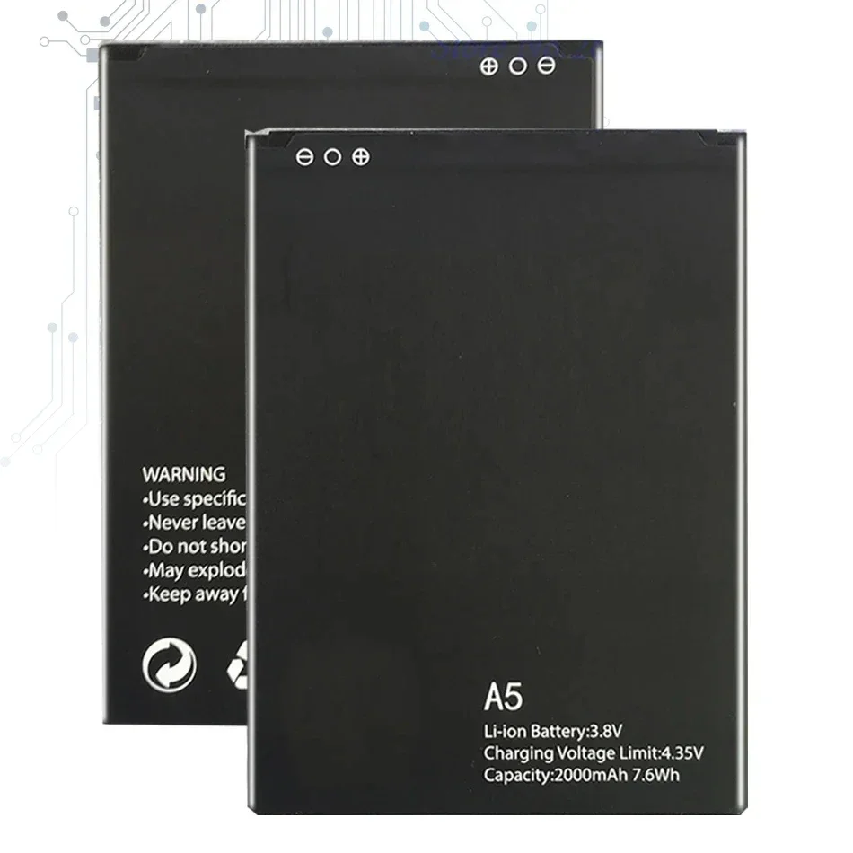 

2000MAH Battery for Blackview A5 Bateria Batteries