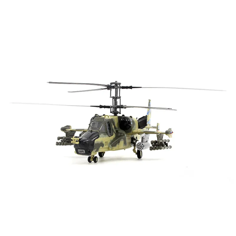 1:72 Scale Model Камов карты-50 Чёрная акула Hokum A Russian Black Shark Helicopter Aircraft Collection Display Decoration Gift