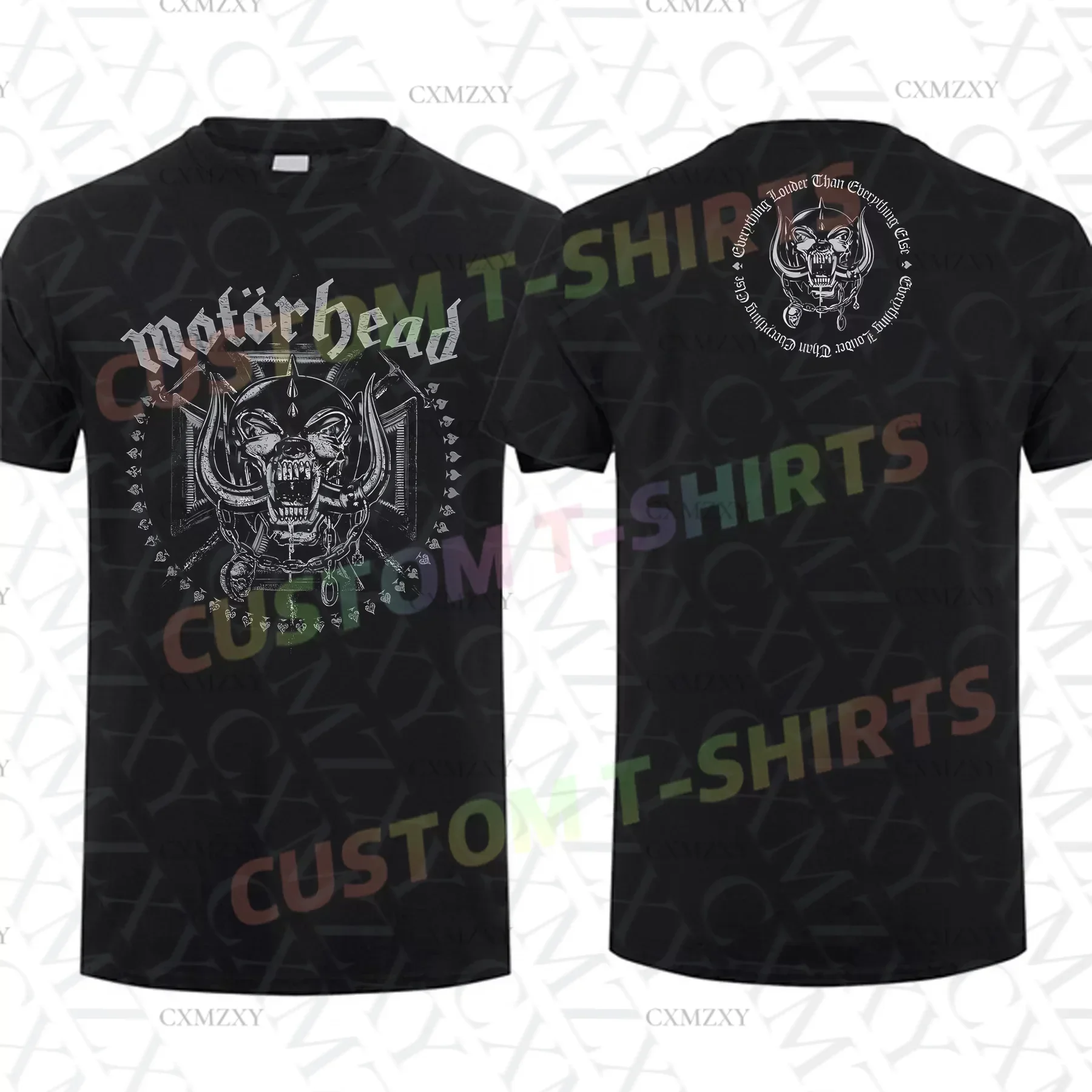 

Amazing Tees Casual Oversized Iron Cross Sword Black By Head Essential Motor T-shirt Men T-shirts Graphic Streetwear S-3xl