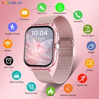 2025 nuevo reloj inteligente 1,83 ''pantalla HD monitoreo de ritmo cardíaco/sueño inalámbrico Bluetooth llamada Control de música reloj inteligente para hombres y mujeres