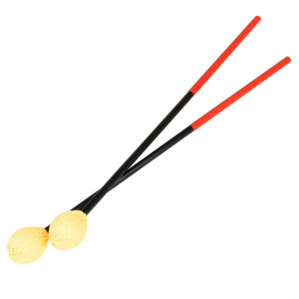 

2Pcs Durable Marimba Hammers Xylophone Mallets Crack Resistant Deformation Free Fine Workmanship Full Sound Xylophone Mallets