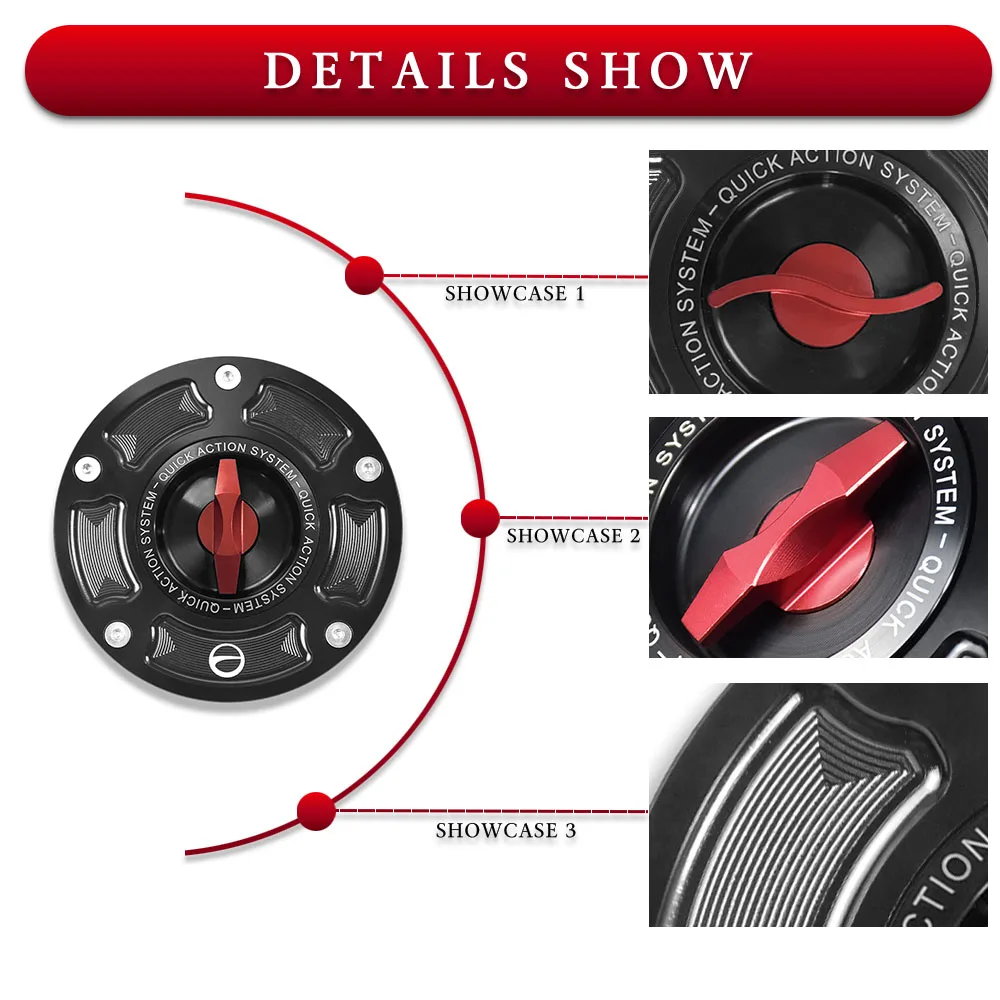 Быстросъемная крышка топливного бака для DUCATI Panigale V4 V4S V4R V4SP 2018-2024, аксессуары, алюминиевая крышка топливного бака с ЧПУ для гонок