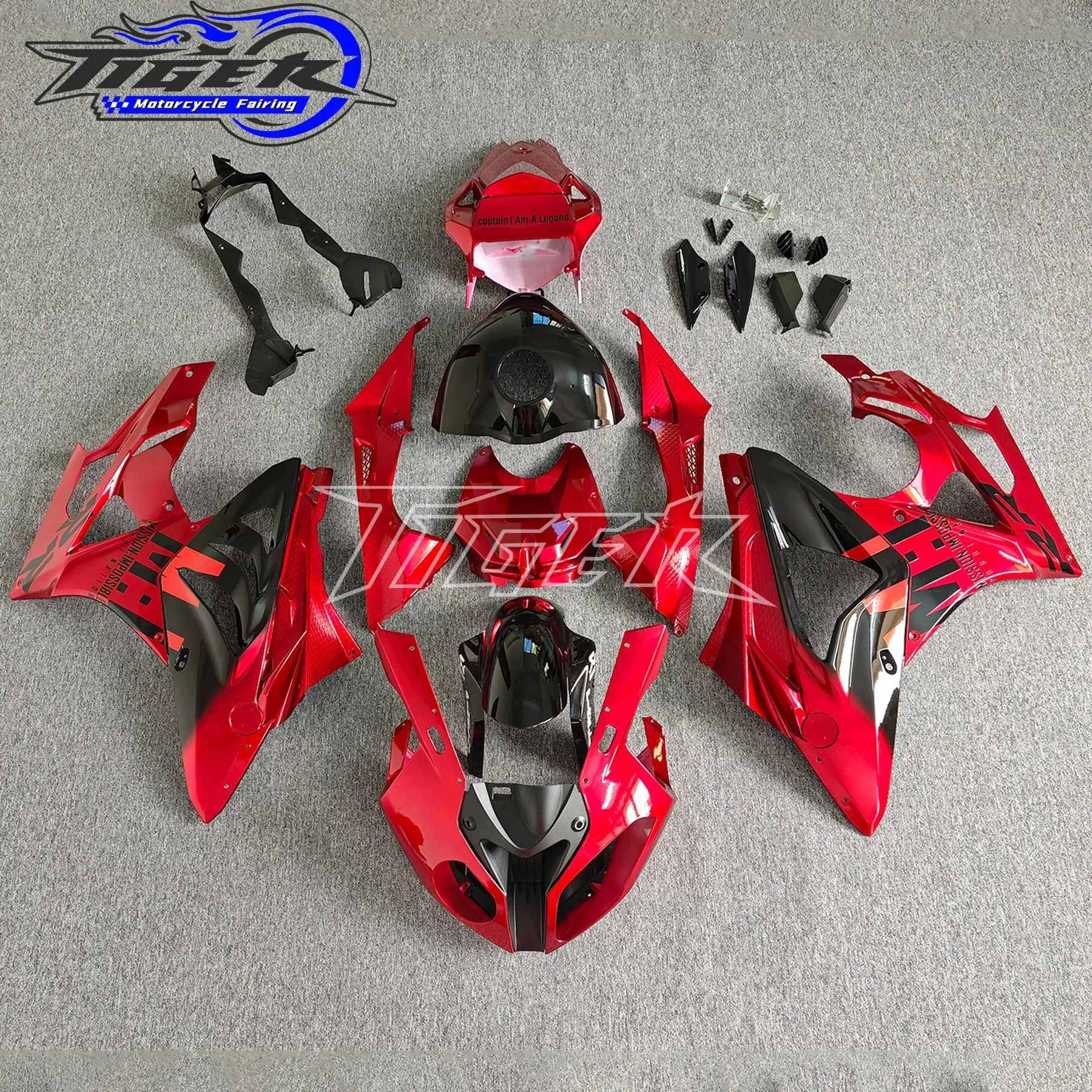 

Suitable for BMW S1000RR HP4 2009-2014 motorcycle high-quality ABS injection molded blue white black decorative fairing body kit