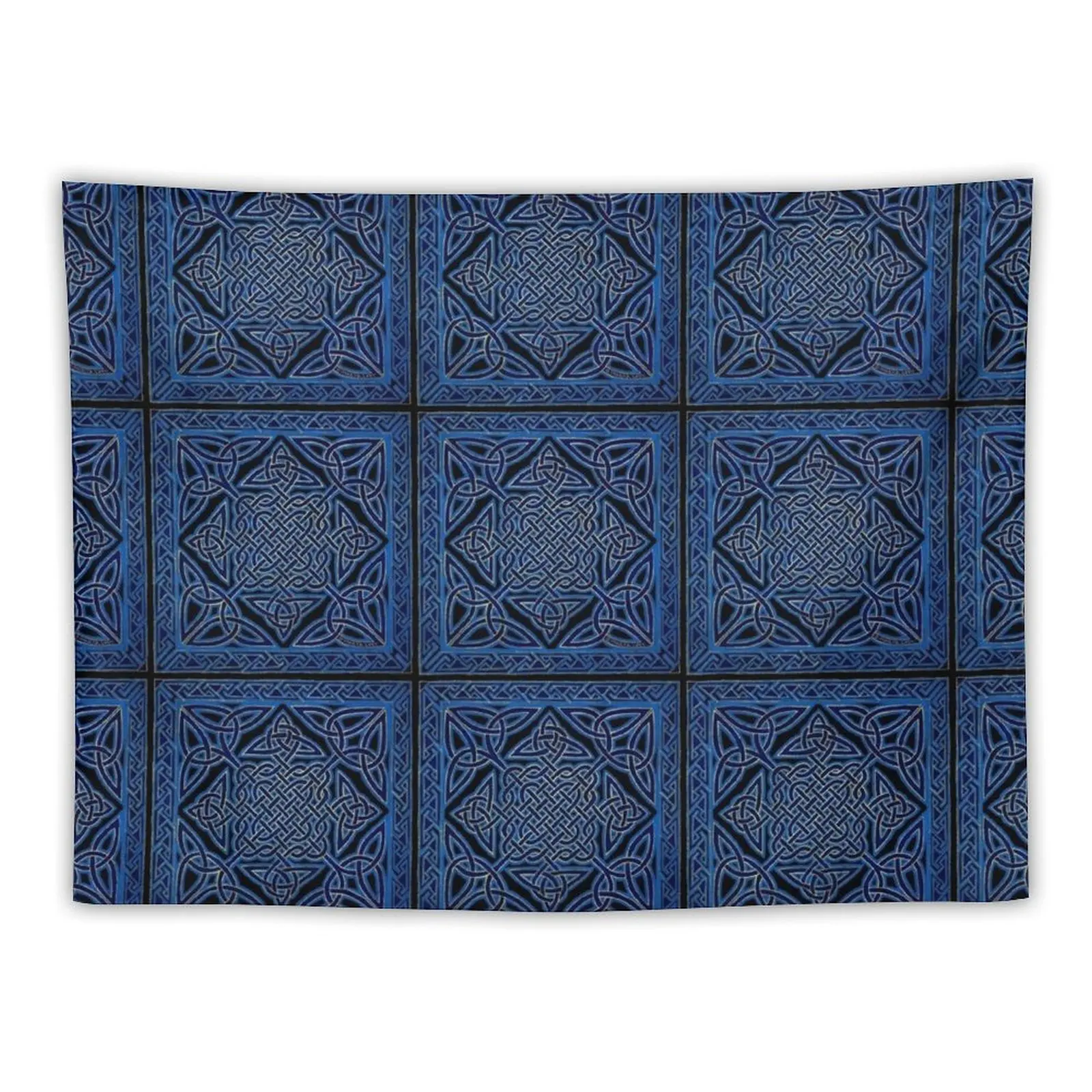 

Celtic Meditation Blue Tapestry Room Decorations Room Aesthetic Decor Tapestry
