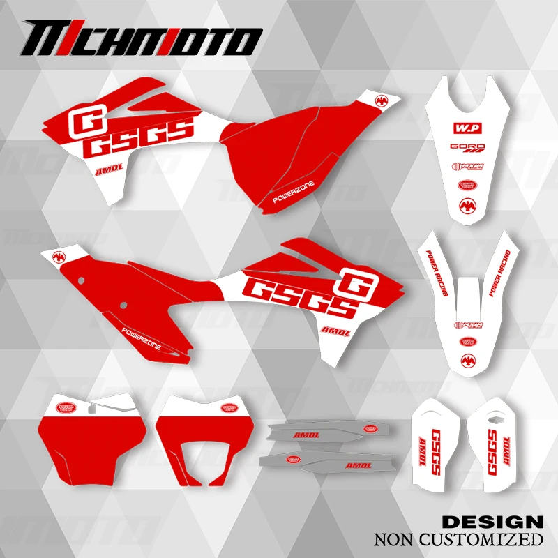 

MCHMFG для GASGAS 2021 2022 2023, EC MC, новый стиль, графические наклейки, наборы наклеек