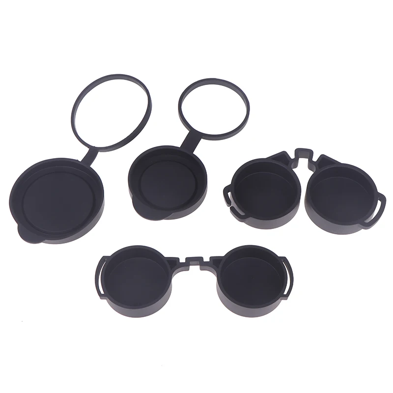 Binoculars Protective Rubber Objective Lens Caps 42mm/50mm Binocular Eyepiece Lens Cover Telescope Cover Lens Protection