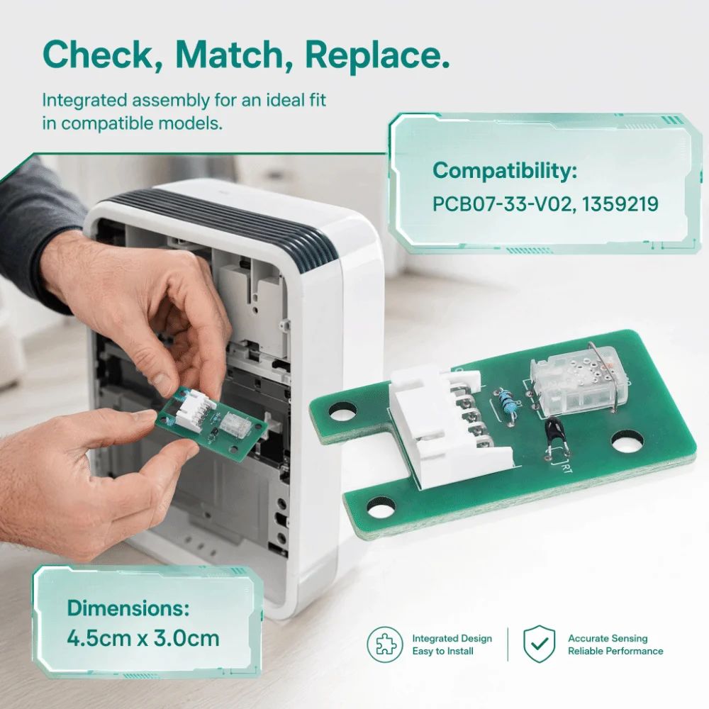 Integrated Multi-Pin Humidity Sensor Board Accurate Humidity PC Humidity Sensor Module for Hisense Garrison PCB07-33-V02