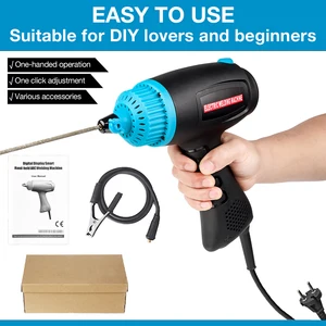 Kaynak, ark, 2500 W'lık ev ve küçük makine, elektrikli kaynak, taşınabilir 110 V / 220 V, kaynak makinesi, akıllı dijital tam otomatik, kaynak çubukları için uygun 1.6/2.0/2.5/3,2 mm 6 Büyük satış pinador elektrik 220 v, no. 5