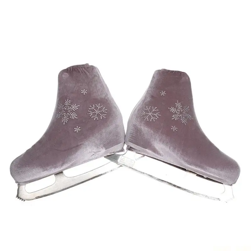 U2JB Figure Skating Shoe Covers Elastic Ice Skates Guards Outdoor Skates Covers