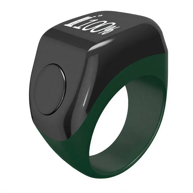 F4 Fathering Bluetooth 5.0 motion step counting OLED display prompts vibration waterproof smart ring