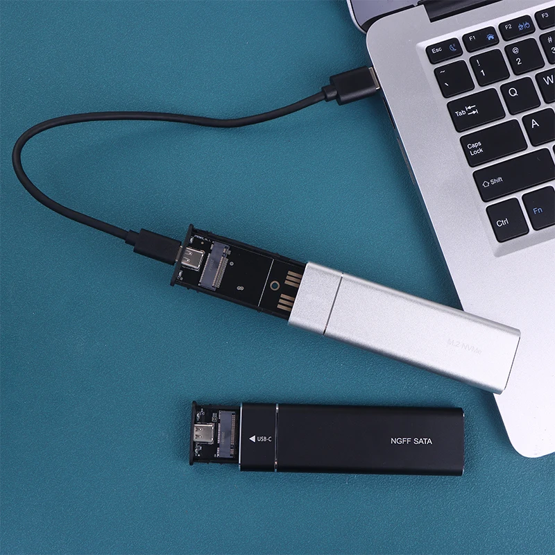 1-peca-31-protocolo-duplo-nvme-ngff-sata-ssd-tipo-c-31-ferramenta-de-disco-gratis-m6-caixa-de-disco-rigido-m2-ssd-caixa-dissipador-de-calor-de-metal-embutido