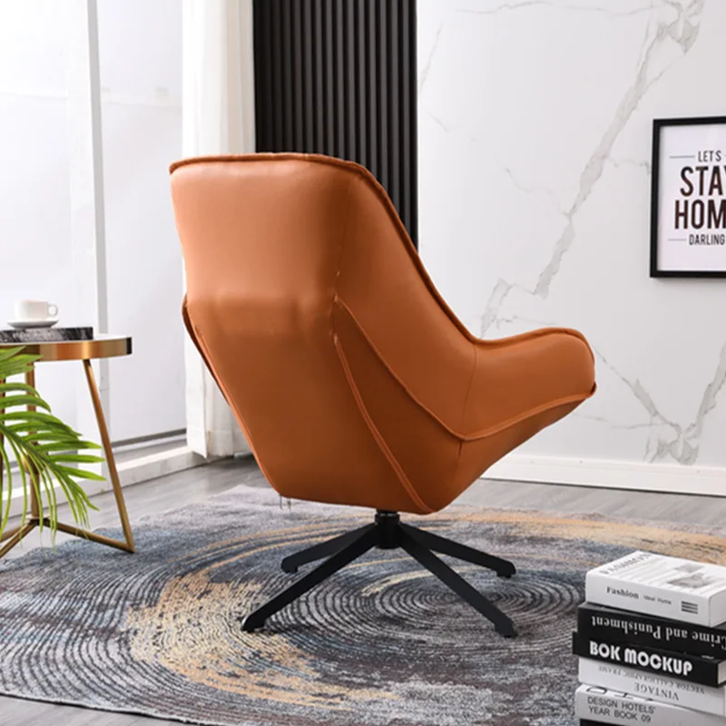 360 ° rotating single lazy sofa chair about living room bedroom balcony leisure chair swivel chair