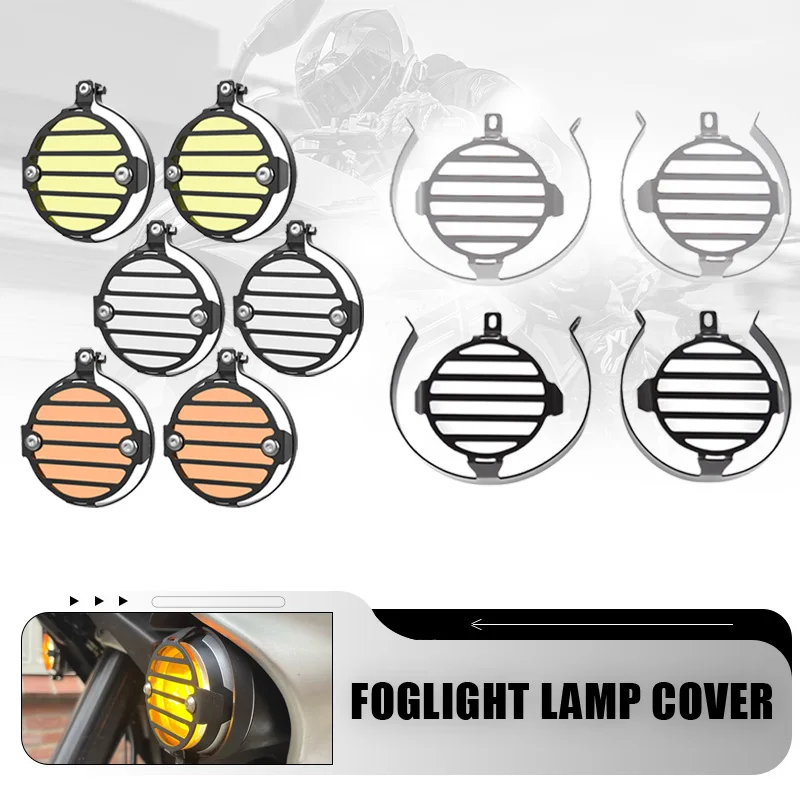 

FOR CFMOTO CF MOTO 800MT 800 MT 2021 2022 2023- 2025 Motorcycle Accessory Fog Light Protector Guards Metal Foglight Lamp Cover