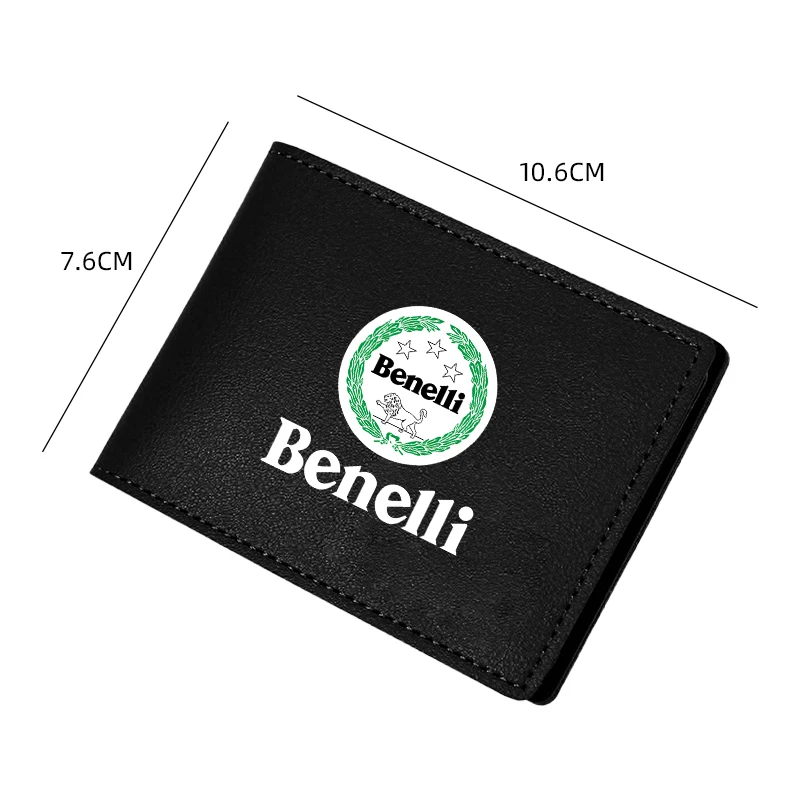 Motorcycle Driver\'s license Cover Holder ID Credit Card Wallet Suede For Benelli TRK 251 502/X Trk502X TNT 300 502C 302S 752S