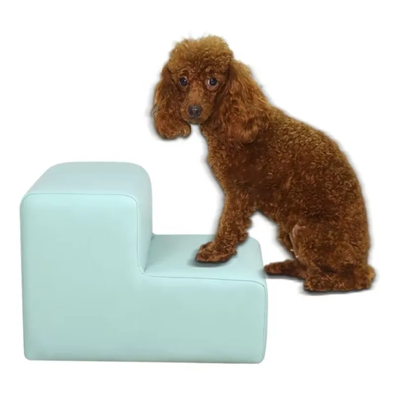 Luxury High Quality Multicolor Multi Level Pet Dog Stairs Pet Steps Dog Bed Ramp Foam Bed