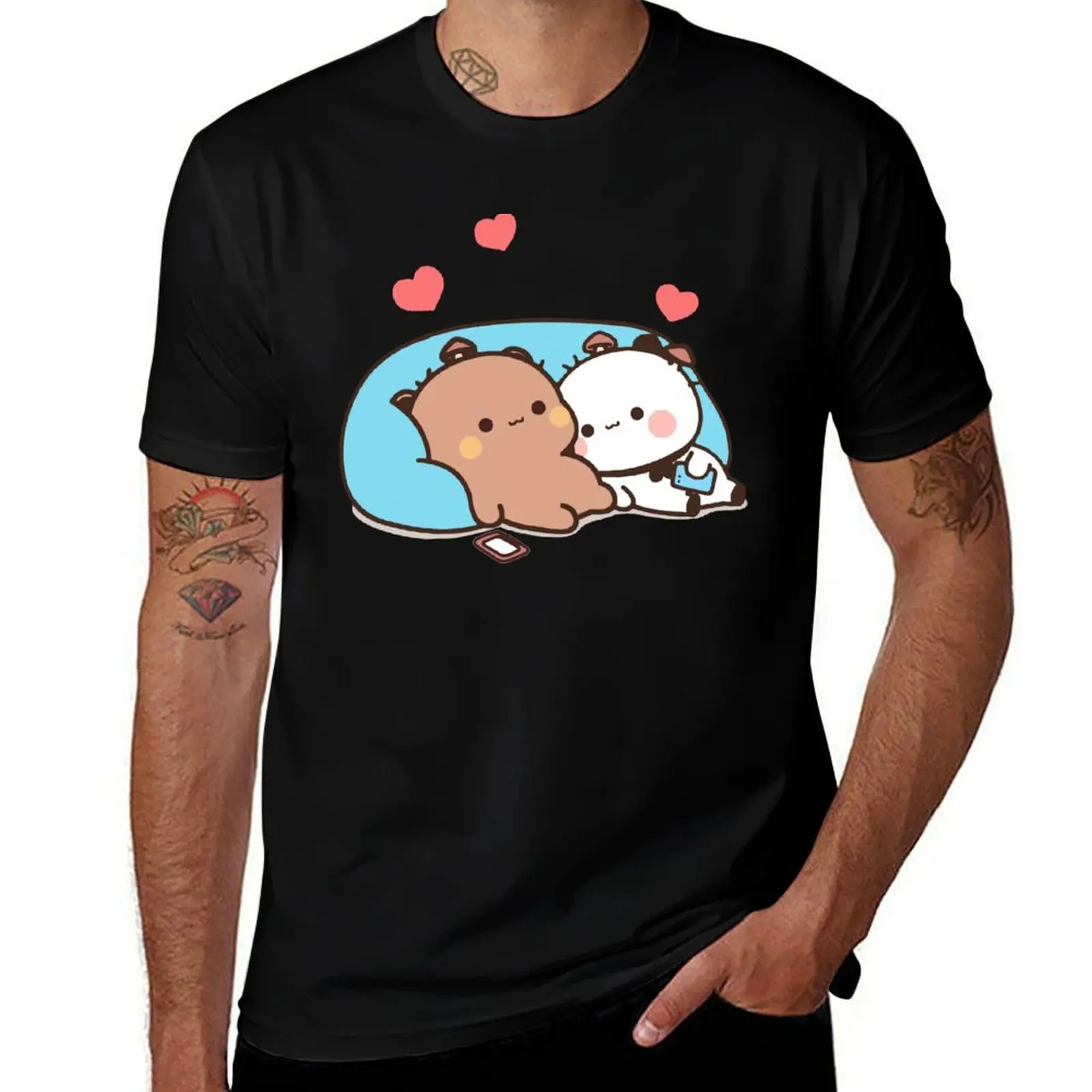 

cotton shirt man t T-Shirt t shirts bear t personalised shirts panda funny dudu man balloon bubu and