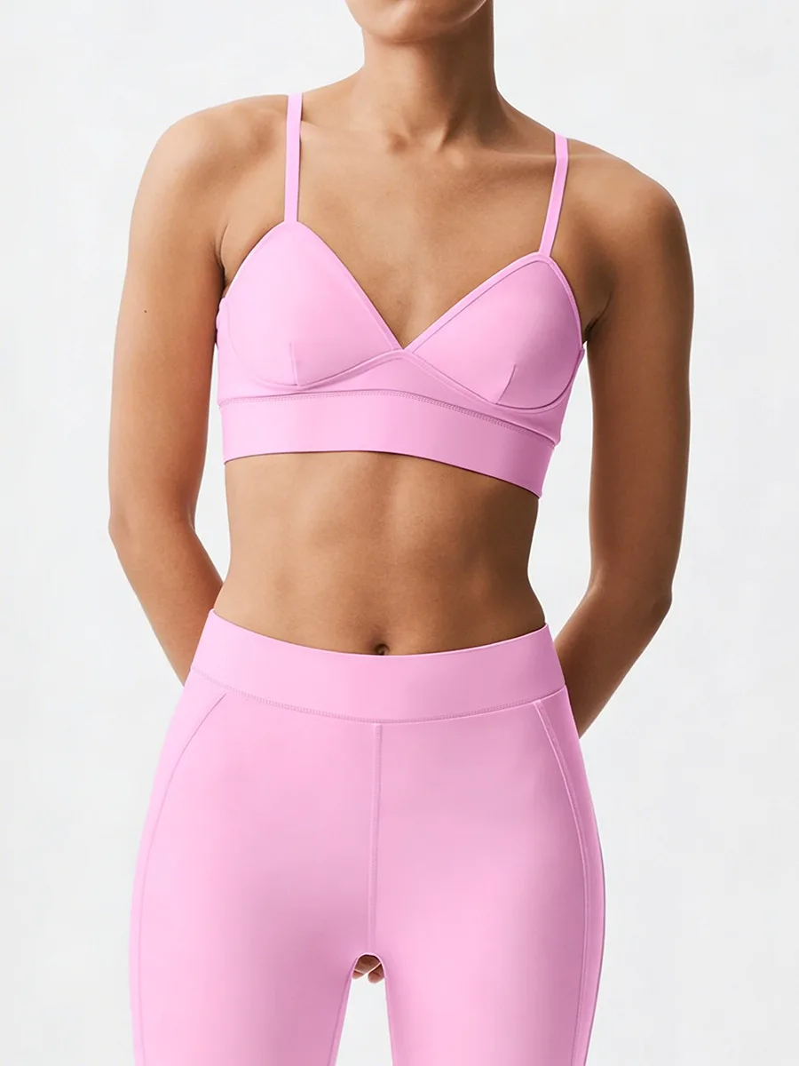 Women Yoga Suit High Waist Hip Lifting Abdominal Compression Slimming Legging Beautiful Back Bra Gym Fitness Pilates Sportswear - view 2