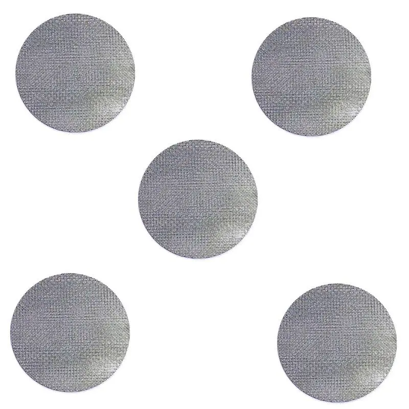 AC88-5Pcs 51Mm Contact Shower Screen Filter Mesh For Expresso Portafilter Coffee Machine Universally Used Thickness 2Mm