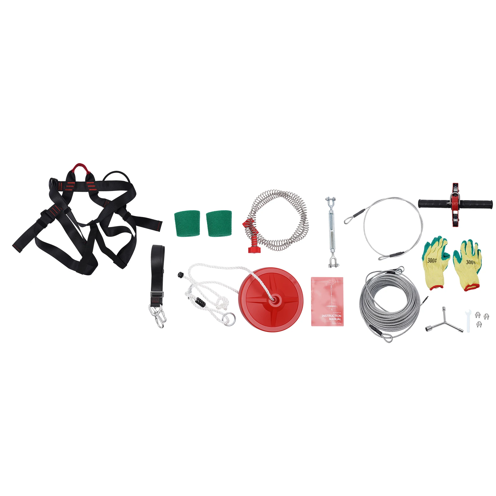 

Zip Line Kits for Backyard 160ft Kids Zip Line Kit with Safety Spring Brake System Great Zip Line Kit for Kids and Teens
