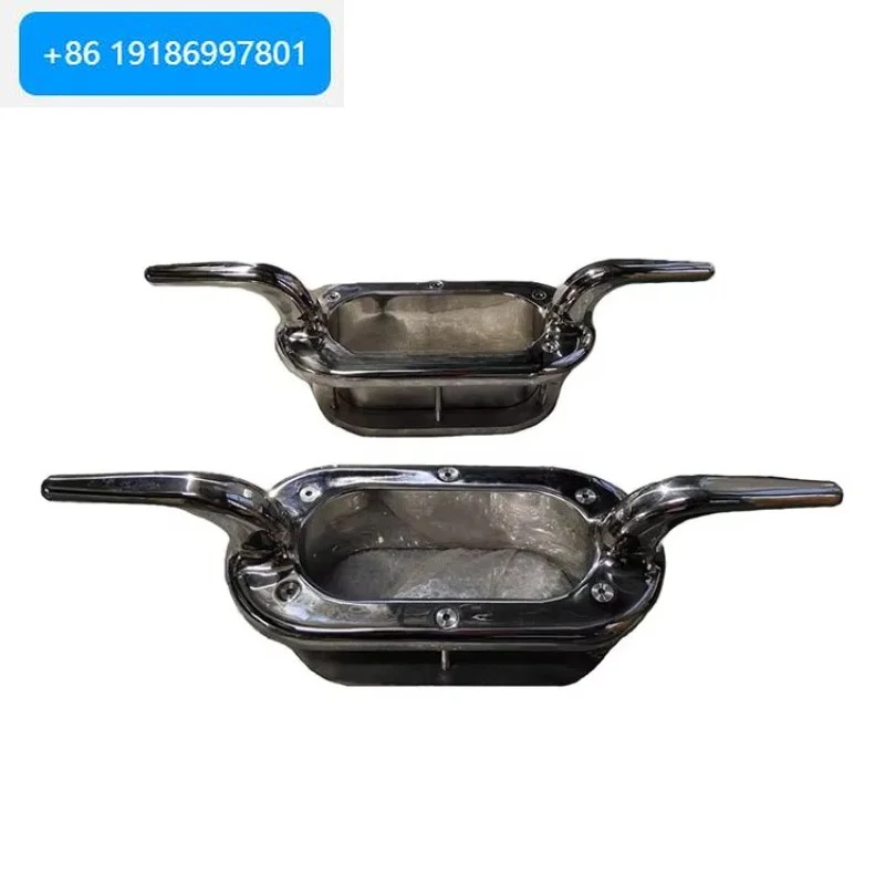 Marine Hardware Stainless Steel Fairlead Pipe Hawse Boat Roller Hawse Pipe with Cleat