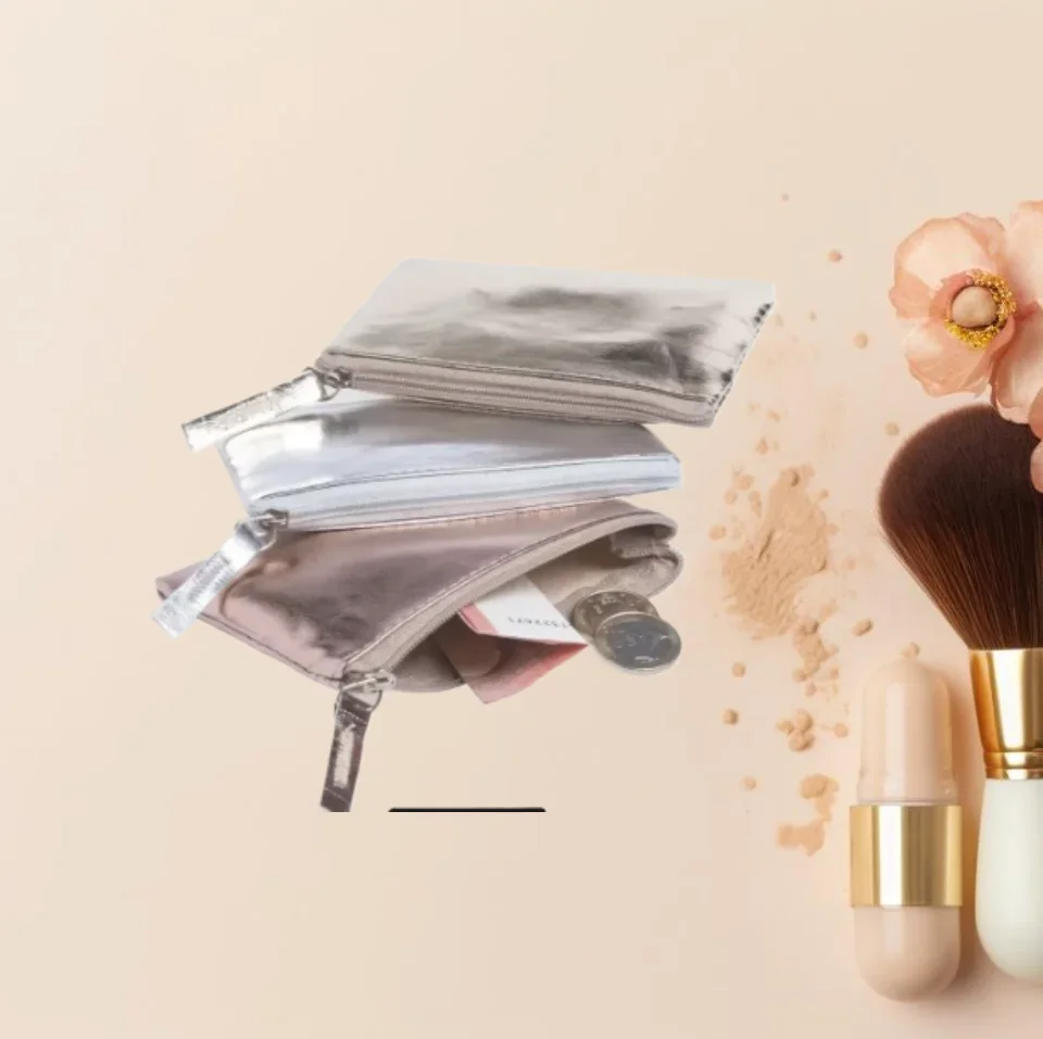 محفظة صغيرة من جلد البولي يوريثان محفظة نسائية للعملات المعدنية حقيبة مفاتيح حامل المفتاح جيب حقيبة التخزين سحاب شفاف مقاوم للماء المحمولة رقيقة عملة الحقيبة