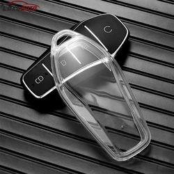 TPU Transparent Car Remote Key Case Cover Holder Cap For BYD Dolphin Seal Sedan Song Plus Qin Tang Atto 3 E2 2021 2022 2023 2024