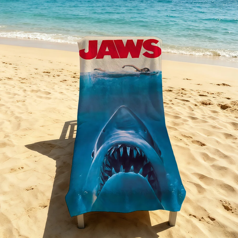 Toalha clássica do filme J-Jaw - Outdoor Camping Movies avaliação e preço