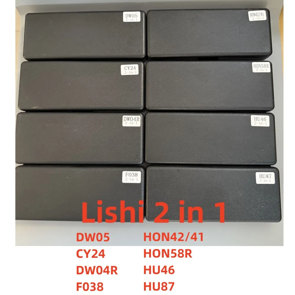 Lishi 2-in-1 Werkzeug DW05 CY24 DW04R FO38 HON42/41 HON58R HU46 HU87 Auto-Reparaturwerkzeuge
