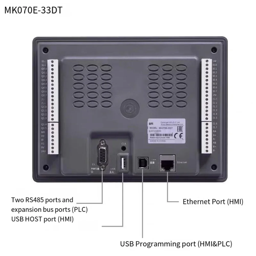 MK043E-20DT Kinco Touch Screen Ethernet Port Touch Panel HMI Human Machine Interface