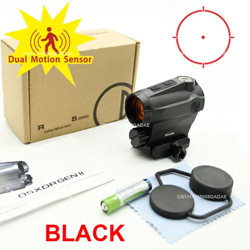 R5XDR GEN II + JULIET5 5X Combo Kit JULIET3 3X Vergrootglas Geweer Holografische Red Dot Richtkijker Omklapbaar 20mm Picatinny Montage