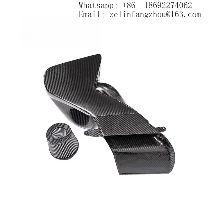 

100% Dry Carbon Fiber Cold Air Intake System For Audi A4 A5 1.8T Original Design Style Airspeed Brand