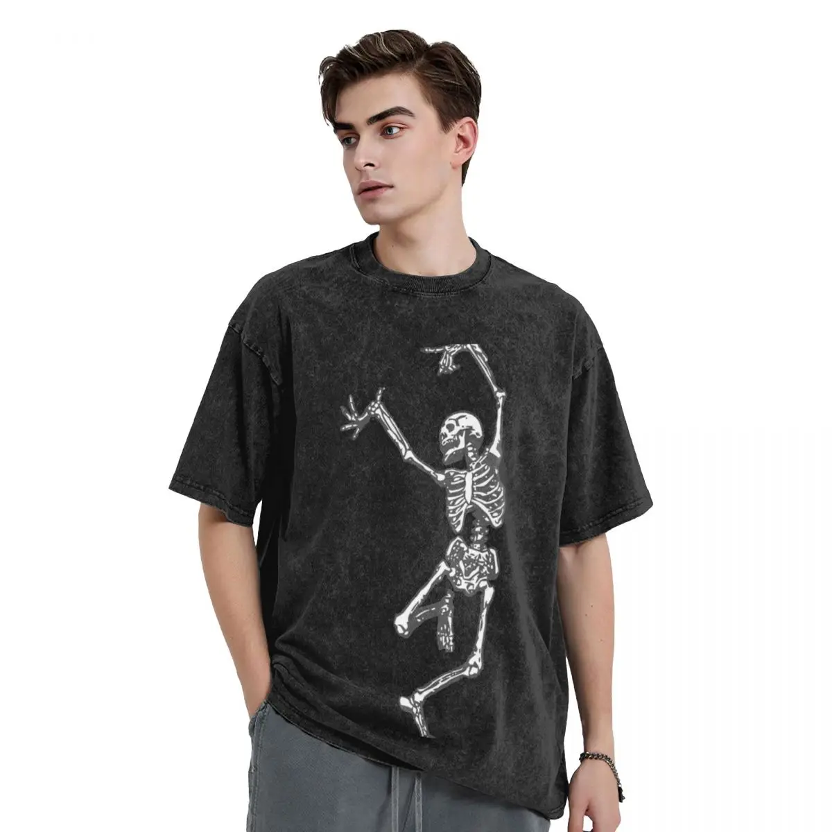 

Skeleton Dance T-Shirt oversized graphic tee anime plus sizes anime t shirts mens clothes