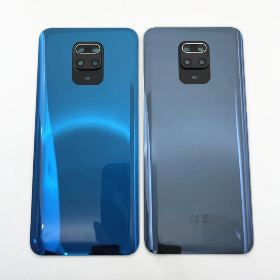 New for Xiaomi Redmi Note 9S Battery Cover for Redmi Note 9 Pro  Rear Door Housing Case Back Cover with Camera Lens