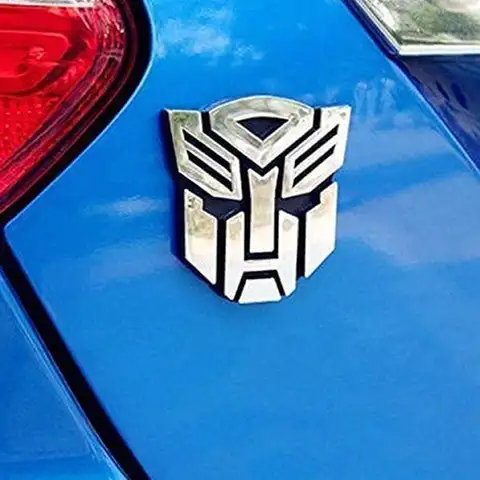 New 3D Car Stickers For Transformer Badge Decepticon Emblem Tail Decal Cool Autobots Logo Car Styling Motorcycle Car Accessories