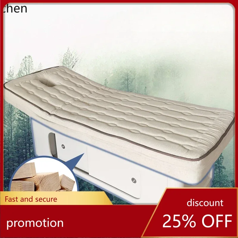 HXL beauty bed beauty salon physiotherapy bed multi-functional SPA bed lifting solid wood