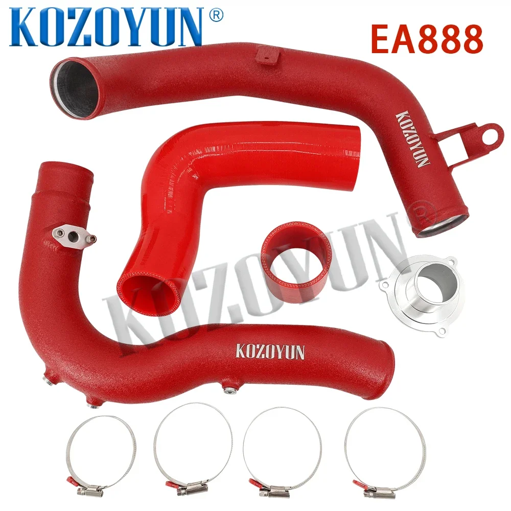 Kit turbo de tuyau d'admission de tuyau de charge de refroidisseur intermédiaire, VW MK7, Golf GTI, Golf R, Audi A3, S3, EA888, 2.0TSI