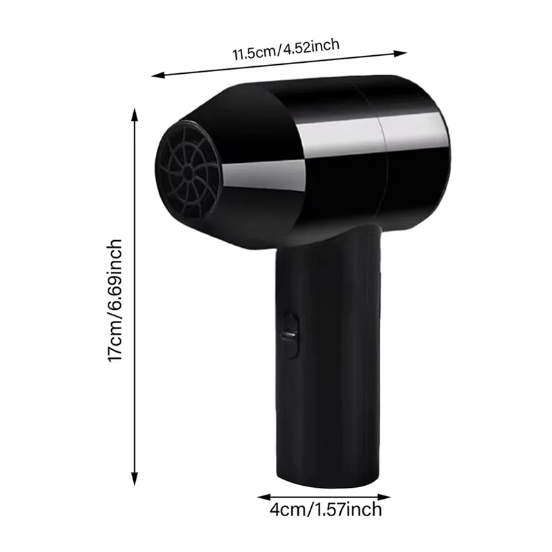 A66Z تجفيف اللوحة مجفف الشعر اللاسلكي التجفيف السريع منفاخ الهواء لون مروحة الملحقات