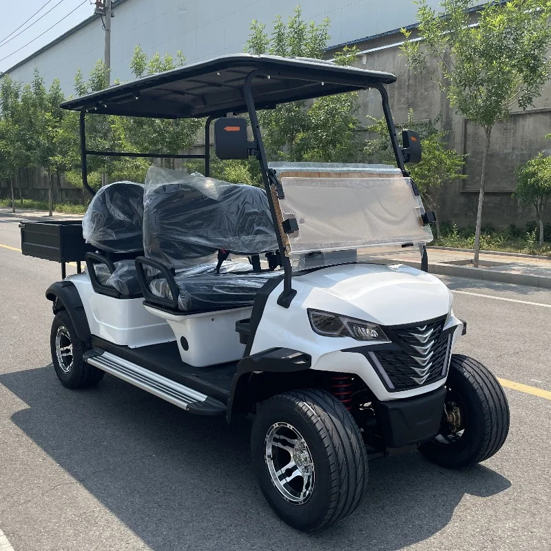 أفضل مورد مصنع عطلة السيارات أفضل مورد على الطرق الوعرة الشارع القانوني 4 الركاب الليثيوم عربة الغولف الكهربائية للبيع #5