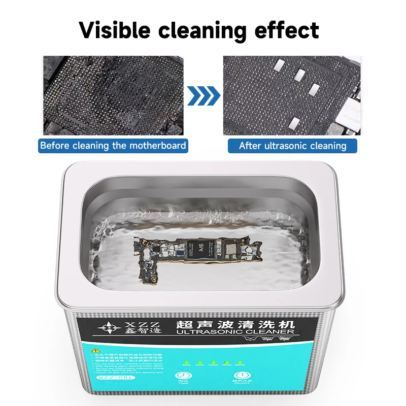 XZZ Ultrasonic Cleaning Machine/Industral Vibration Head/Mobile PCB/Motherboards Cleaner/Repair tools