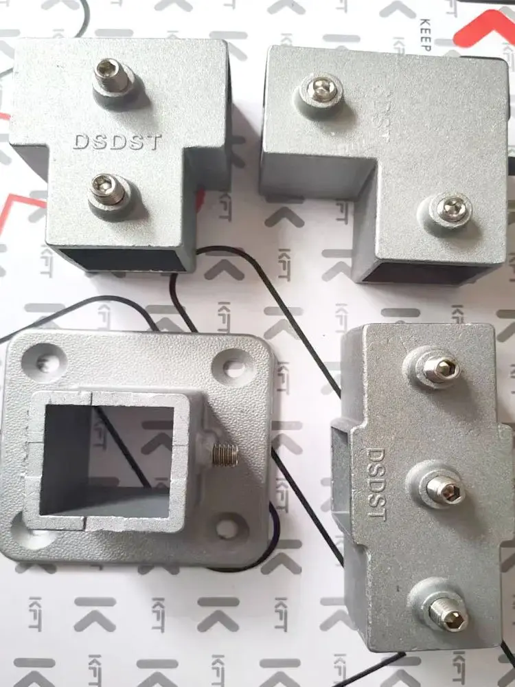 Connecteur de tuyau carré 20x20mm, coude, bouchon de tuyau, boucle fixe, siège à bride, joint de raccord de tuyau carré en acier