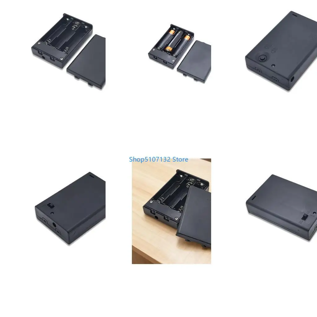 87HD 3x2A Battery Box Featuring Terminal Port Tight Seal Cover Anti Spill Technology Battery Holder Stable Energy Supply