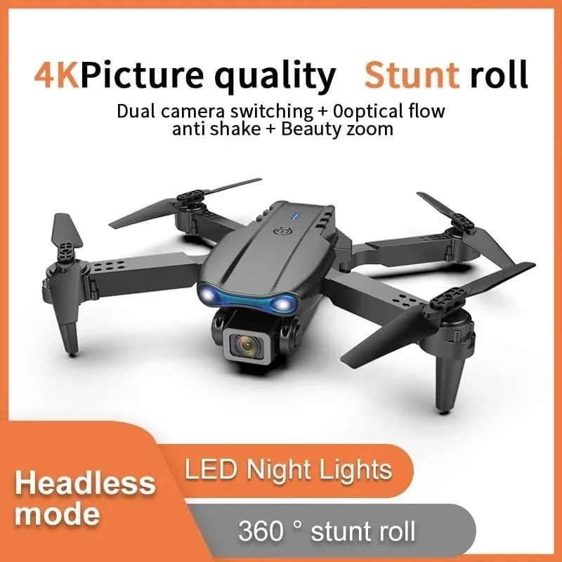 E99 Pro Drone Professional Quadcopter Obstacle Avoidance Drones RC Helicopters 4K Dual Camera Dron Remote Control Toys