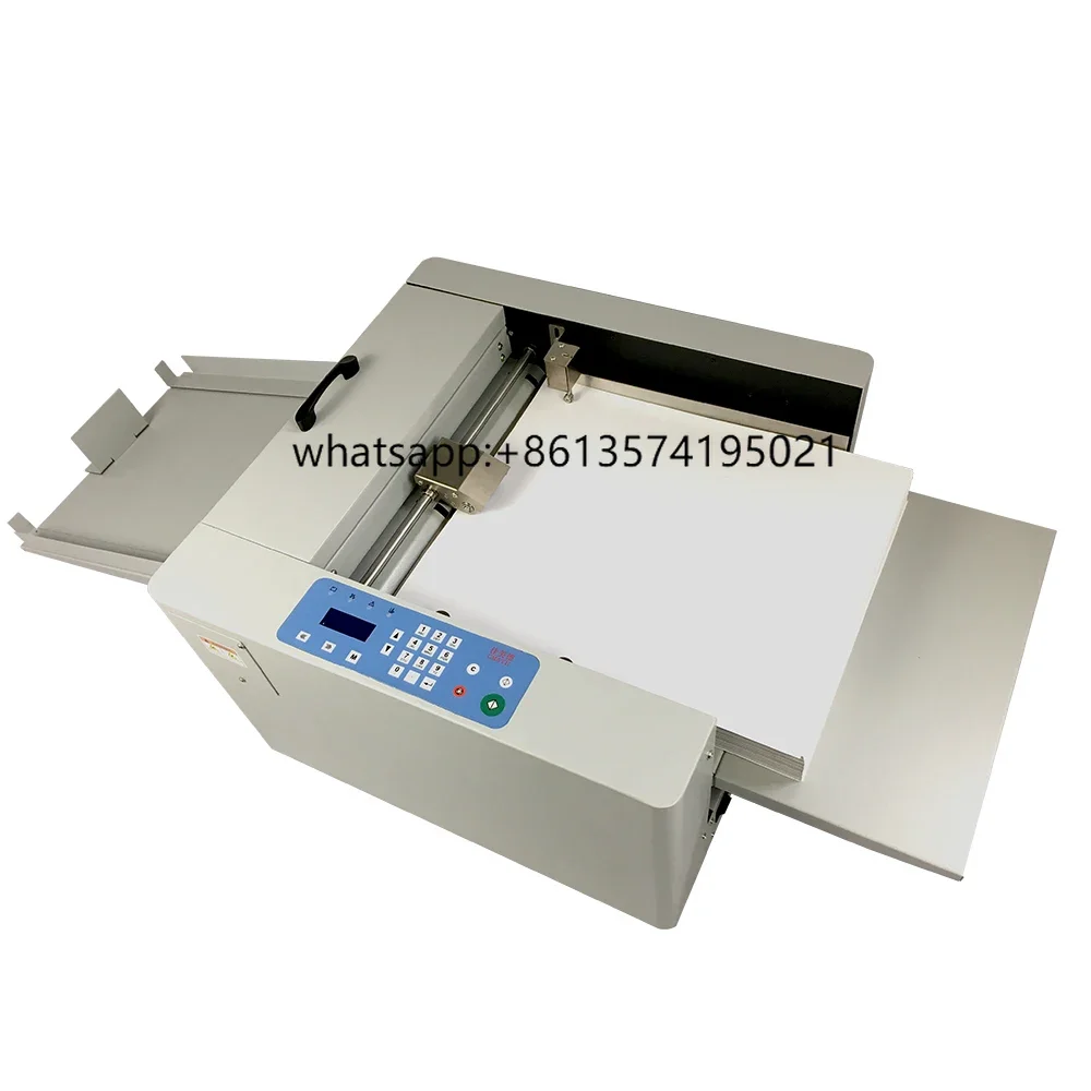 

TWD-6620 Automatic Desktop A4 A3 Paper Size Digital Control Paper Creasing Machines For Office
