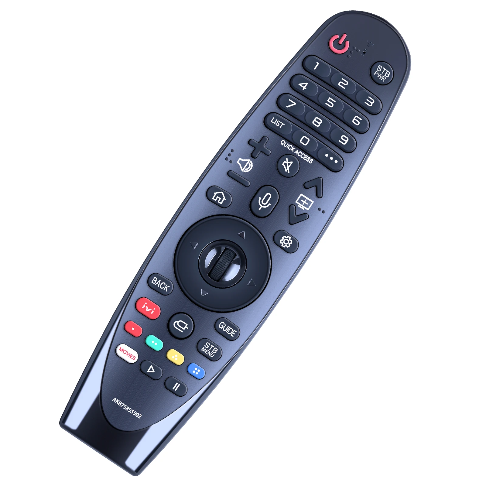 جهاز التحكم عن بعد الصوتي MR20GA AKB75855502 للتلفزيون الذكي AI ThinQ 4K UN8 UN7 UN6 #5