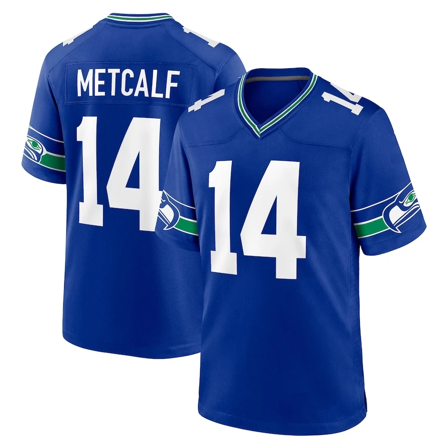 High Quality Seattle Football jerseys with embroidered men women youth customized Witherspoon Metcalf Smith-Njigba Shirts