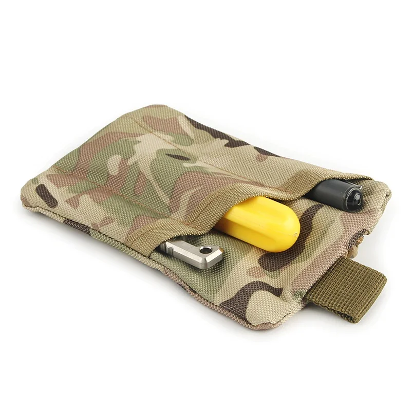 Outdoor Sports Camouflage Belt Bag Tactical Coin Purse Tactical Running Portable EDC Tool Storage Hand Bag