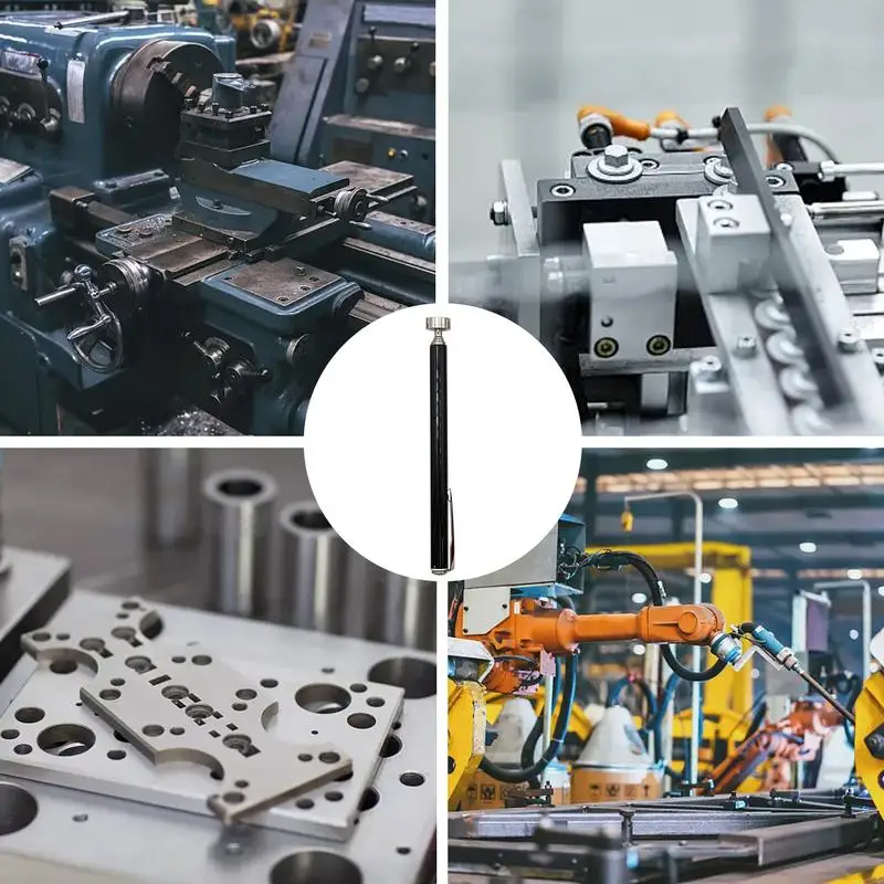 Telescopic Magnetic Pen Portable Metal Magnet Pickup Tool Magnet Stick for Picking Up Nut Bolt Adjustable Pickup Rod Stick