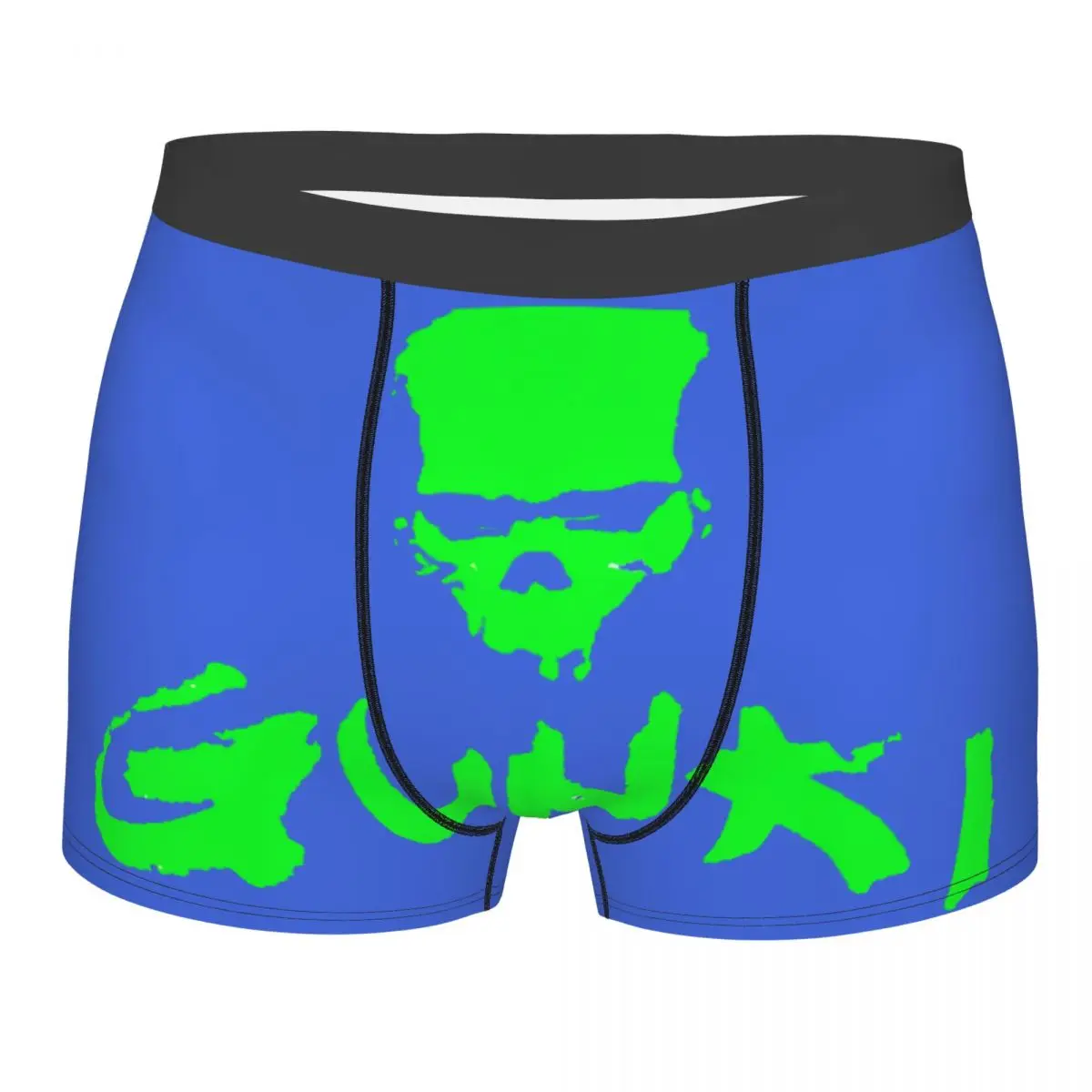 Gunkis Fishing Rod Underwear Male Print Customized Boxer Shorts Panties Briefs Breathable Underpants