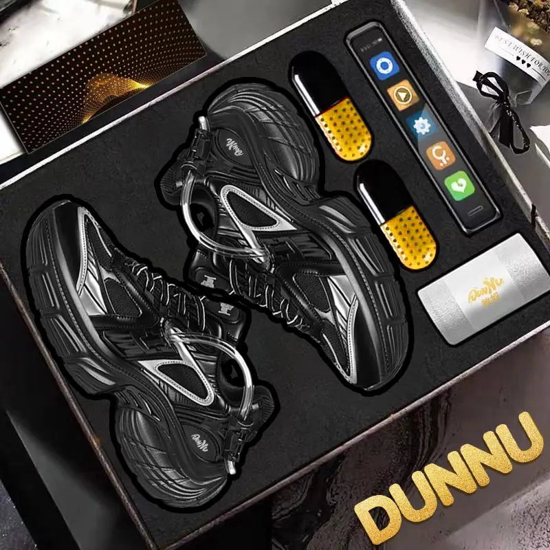 

Оригинальная брендовая удобная спортивная обувь с толстой подошвой и дизайнерская модная уличная прогулочная обувь, увеличивающая рост спортивной обуви